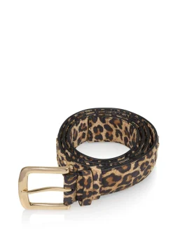 ALEXANDRIA leopard - Riemen | Cognac / Leopard