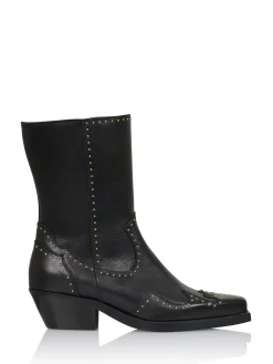 ASPEN studs - Westernboots | Black