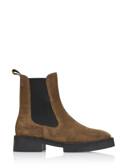 BARKLY suede - Bikerboots | Brown
