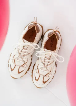 BONNEY teddy - Sneakers | Off white / Bronze