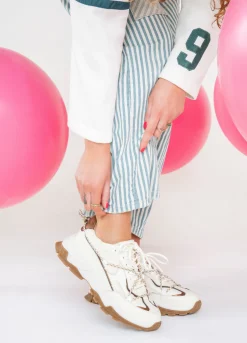 BONNEY teddy - Sneakers | Off white / Bronze