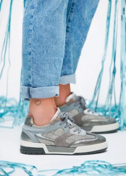 BUCKBY metallic - Sneakers | Steel