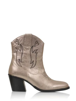 CASCINA metallic - Enkellaarsjes | Stone