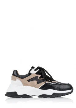 CHESTER denim - Sneakers | Black / Beige