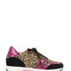 DUMFRIES leopard - Sneakers | Fuchsia / Black