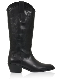 HONEY leer - Westernlaarzen | Black