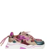 JUPITER KIDS tweed - Sneakers | Beige / Fuchsia