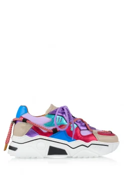 JUPITER leer - Sneakers | Lila / Raspberry
