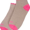 LIZZY - Sokken | Gold / Neon pink