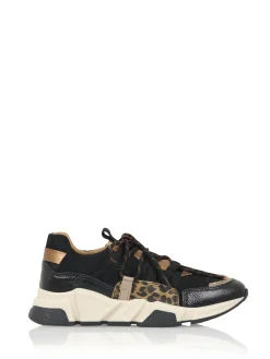 LOS ANGELES leopard - Sneakers | Black / Cognac