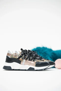 LOS ANGELES tweed - Sneakers | Black / Stone