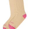 LOU SOCKS - Sokken | Gold / Pink