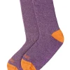 LOU SOCKS - Sokken | Purple / Orange