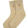 LYLA SOCKS GLITTER - Sokken | Gold