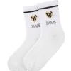 LYLA SOCKS LEOPARD - Sokken | White