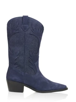 MESSINA denim - Westernboots | Navy / Jeans