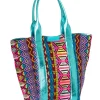 MONICA aztec - Tassen | Aqua / Multi