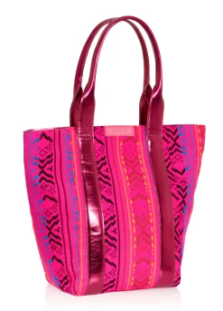 MONICA jacquard - Tassen | Neon Pink