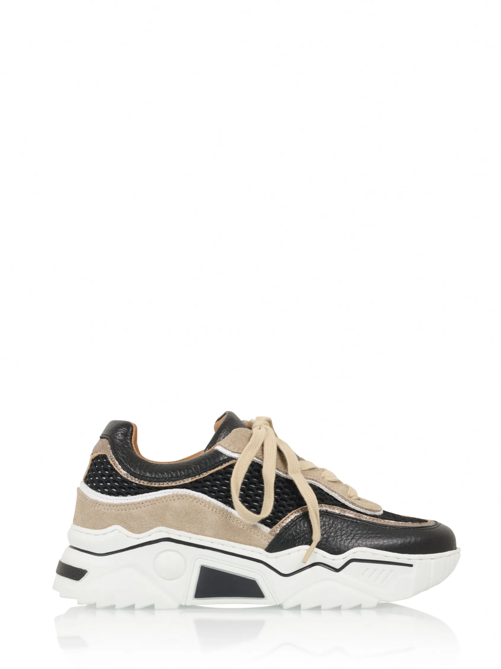 MOON mesh - Sneakers | Black / Beige