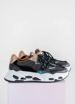 NEPTUNUS denim - Sneakers | Black / Cipra