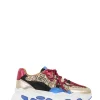 NEPTUNUS tweed - Sneakers | Raspberry / Kobalt