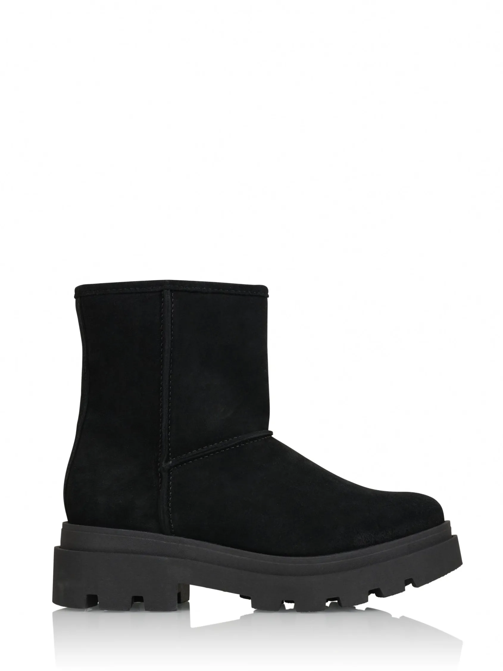 OSLO suede - Bikerboots | Black