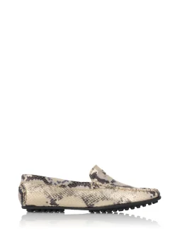 PARIS snake - Mocassins | Black / White
