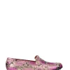 PARIS snake - Mocassins | Fuchsia / Black