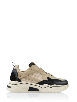 PLUTO MEN - Sneakers | Taupe / Black