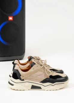 PLUTO MEN - Sneakers | Taupe / Black