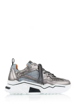 PLUTO metallic - Sneakers | Steel