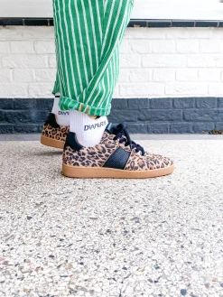 POONA leopard - Sneakers | Cognac / Black
