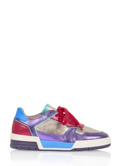 RUGBY metallic - Sneakers | Stone / Purple