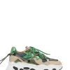 SATURNUS denim - Sneakers | Taupe / Green