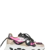 SATURNUS metallic - Sneakers | Neon Pink / Black