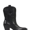 SILVI leer - Westernlaars | Black