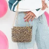 SPEZIA leopard - Tassen | Cognac / Black