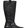 TIMBER leer - Bikerboots | Black