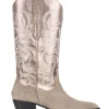 TULSA suede - Westernboots | Beige / Smoke