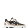 URANUS mesh - Sneakers | Black / Beige