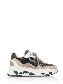 URANUS mesh - Sneakers | Black / Beige